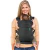 Infantino Marsupio Flip Convertibile 4-in-1 Light & Airy, Cintura e Cinghie Regolabili, Ergonomico e Comodo, Facile da Pulire, per Neonati e Bambini Piccoli da 3,6 a 14,5 kg, Grigio Oscuro