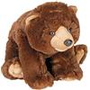 Wild Republic Cuddlekins Orso Bruno, Peluche di Animali, 30 cm, Peluche per Neonati, Peluche per Regalo di Compleanno Imbottitura Realizzata Partendo da Bottiglie Riciclate