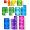hand2mind Learning Resources Bubble Poppers Sensoriali Numeri Multicolore Set 11, Gioco Educativo Matematica Precoce STEM, Fidget Antistress Silenzioso Conteggio Addizione Sottrazione Frazioni Bambini 3+
