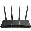 MediaMondo ASUS RT-AX57 router wireless Gigabit Ethernet Dual-band (2.4 GHz/5 GHz) Nero