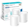 TP-Link Deco X50 Pro Mesh WiFi 6 AX3000Mbps Dual Band, Copertura fino a 600m², 2 Porte 2.5G, Connetti più di 150 Dispositivi, 4 Stream, OFDMA, MU-MIMO, WPA3, HomeShield, 3pz