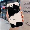 hdqICase Custodia Carina Compatibile con Xiaomi 11 Lite 5G NE/Xiaomi Mi 11 Lite - Comoda Cover in TPU Morbido Gatto Orso Animali Cartoni Case