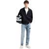 Armani Exchange Armani AX Diamond Logo Tee T-Shirt, Bianco Sporco, S Uomo