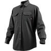 VEVOR Giacca da Saldatura Ignifuga Camicia, Nero, S/M Unisex-Adulto