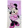 ILS I LOVE SHOPPING Telo Mare Asciugamano da spiaggia e piscina in microfibra CM. 140X70 asciugatura rapida, ultra morbido (per MINNIE MOUSE Topolina)