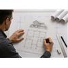 House of Card & Paper HCP 62 g/mq, formato A2, carta da ricalco neutra, confezione da 50 fogli