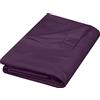 Utopia Bedding Lenzuolo senza angoli, morbido tessuto in microfibra spazzolata, resistente al restringimento e allo sbiadimento, facile da pulire, solo 1 lenzuolo piano (queen size, viola)