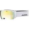 ALPINA Unisex - Adulti, ESTETICA QMM Occhiali da sci, white, One Size