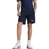 PUMA teamFINAL Casuals Shorts - Pantaloncini in Maglia Adulti Unisex, PUMA Navy-PUMA Silver, 658538