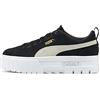 PUMA Mayze Wn's, Scarpe da Ginnastica Donna, Nero Bianco, 37.5 EU