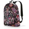 Reisenthel AP7064 MINI MAXI RUCKSACK PAISLEY BLACK Borsa sportiva Donna PAISLEY BLACK Taglia Unica