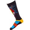O'NEAL | Calzini Motocross | Motocross Enduro | Mesh rinforzato nella zona del tallone e della suola, migliore ammortizzazione, tessuto durevole | Pro MX Sock BRAAAPP | Adulto | Multi | Taglia unica