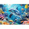 AveJoys Puzzle per adulti 1000 pezzi delfino 70 x 50 cm puzzle per adulti gioco educativo sfida giocattolo 1000 pezzi puzzle per adulti bambini