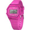 ICE-WATCH - ICE digit retro Neon pink - Orologio rosa da Donna con Cinturino in silicone - 022887 (Small)