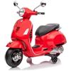 BricoShop24 Moto Elettrica Bambini 12V Vespa GTS Super Rossa con LED e MP3