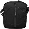Armani Exchange Antigua, Sostenibile, Zip Around, Borsa a Tracolla Uomo, Nero, One Size