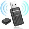 WONLINK AX900 Chiavetta WiFi6 Bluetooth USB WiFi Dual Band 2.4G/5G Chiavetta WiFi per PC Fisso, Bluetooth 5.3 Adattatore USB Wi-Fi per PC, Supporta Windows 11/10, WPA3