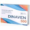 DULÀC FARMACEUTICI 1982 DuLàc, Dinaven 500 30 Compresse da 650 mg, Integratore Alimentare per Circolazione, Gambe Gonfie e Pesanti, con Diosmina ed Esperidina, Ideale per Microcircolo e Capillari Fragili, Made in Italy