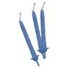 BIG PARTY Candeline con supporto - H 8 cm - celeste - Big Party - conf. 12 pezzi (unità vendita 1 pz.)