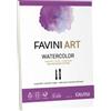 FAVINI Album collato Watercolor - A4 - 300 gr - 10 fogli - Favini Art (unità vendita 1 pz.)