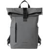 IN TEMPO Zaino Roll-top DRP - 30 x 42 x 14 cm - gomma - grigio - In Tempo (unità vendita 1 pz.)
