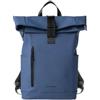 IN TEMPO Zaino Roll-top DRP - 30 x 42 x 14 cm - gomma - blu - In Tempo (unità vendita 1 pz.)