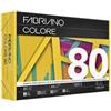 FABRIANO Carta Fabriano Colore - A4 - 80 gr - colori forti giallo - Fabriano - conf. 500 fogli (unità vendita 1 pz.)