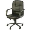 SERENA GROUP Poltrona direzionale Detroit HC4418M - con ruote e braccioli - nero - Serena Group (unità vendita 1 pz.)