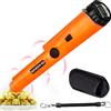 ALFFREUDE Pinpointer Metal Detector Sensibile Rilevatore Metalli Portatile IP66 Impermeabile con Lndicatore LED/Luce di Allarme/Scansione a 360° per Caccia al Tesoro