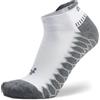 Balega Silver No-Show Calze da Corsa Atletica per Uomini e Donne (1 Paio) - Imbottite, Traspiranti, Assorbenti, Punta Senza Cuciture, Vestibilità Ergonomica, Bianche,Taglia S (EU 36-39.5)