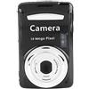 Luqeeg Fotocamera Digitale, 16MP 16X Zoom Videocamera Digitale HD Videocamera Compatta 30FPS 720P con Schermo LCD 2.4 Pollici, Visione Notturna, Fotocamera per Studenti Ragazzi Ragazze