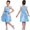 Disguise Costume Cenerentola Bambina - Vestito Carnevale Blu per Bambini, Abito Principessa per Feste e Halloween, 5-6 anni