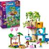 LEGO Friends Festa di Compleanno Felina e Casa sull'Albero Giocattolo - Include 2 Mini Bamboline e 5 Gatti, Tavolo Girevole, Pignatta e Accessori per Animali - Regalo per Bambine da 6 Anni - 42666