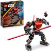 LEGO Star Wars 75411 Mech Darth Maul - Action Figure Giocattolo da Esposizione con Spada Laser Rossa a Doppia Lama e Minifigure - Regalo per Bambini da 6 Anni in su e per i Fan di The Clone Wars