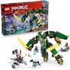 LEGO NINJAGO 2in1 Jet Mech di Lloyd - Action Figure Trasformabile in Aereo Giocattolo - 5 Minifigure, una Moto e un Drago Spettro - Regalo per Bambini da 9 Anni Fan di La Rivolta dei Draghi - 71845