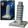 Ravensburger - Puzzle 3d Iconics La Torre Pendente LED | Puzzle 3d Per Adulti E Bambini A Partire Dagli 8 Anni | Modellismo Da Costruire Adulti Di 216 Pezzi | Regalo Bambino 8 Anni E Più
