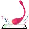 CpaPs -Đilđo Ovettò Vîbratóre Donna Sěssúále Farfalla Ｖîbrante Ｍutánde Ovettò Vîbrante Donna Wireless Control App Vîbrátori Sěssúáli per Donna Indosśabile Clìtoride Puńto G Ŝeŝŝo/Rosa/a