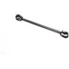 JFG RACING Barra Universale Regolabile per 22mm, Stabilizzatrice Traversino, Rinforzo in Titanio per Motocicletta