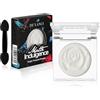 cypedo Ombretto bianco opaco, compatto con applicatore, a lunga durata, impermeabile, adatto per i viaggi, ombretto bianco per Smokey Eyes, highlight, base eyeliner, taglio crease, angolo interno degli
