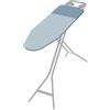 Colombo Asse da Stiro Solid Jr 114x36cm con Poggiaferro Rinforzato | Asse da Stiro Pieghevole Altezza Regolabile Max 90cm con Foderina in Cotone Biologico e Parking Zone Ferro da Stiro | Made in Italy