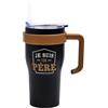 THE CONCEPT FACTORY, KA0618, Elegante tazza da viaggio da 60 cl, Isolamento termico, Design moderno, Ideale per caffè, tè, frullati, Facile da pulire, Nero Dimensioni: 60 cl, Colore: Nero