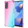 HUANGTAOLI Custodia per Oppo A54s, Rinforzare la con Angoli Protettiva Silicone Colorato Bumper Cover per Oppo A54s