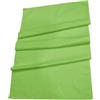 BSSTORE Telo Mare in Microfibra 90 x 170 Tinta Unita per Spiaggia, Piscina, Viaggio e Lettino Prendisole Con Sacchetto Portatelo Incluso (Verde Chiaro)