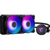 MSI Dissipatore a Liquido MSI MAG CORELIQUID 240R V2 - due ventole ARGB da 120mm, blockhead girevole