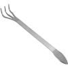 Akozon attrezzi bonsai professionali acciaio inox + Utensili per albero dei bonsai con terreno a 3 punte per rastrelliera in acciaio inossidabile con impugnatura ergonomica