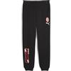 PUMA A.C. Milan - Pantaloni FtblCulture, Tuta con Logo Puma, Prodotto Ufficiale, Adulto, Nero, L