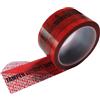 TamperSTOP 1Rotolo 2 Pollici x 55 Yards Rosso Totale Trasferimento Nastro di Sicurezza | Messaggio Void Istantaneo, Pellicola Void Ultraspessa, Superficie Universale, Standard SGS RoHs, Per Garanzia E Prove