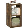 Furinno CUBICLE Libreria 2 Cubi Struttura Spessa, Libreria Reversibile Orizzontalmente e Verticalmente con Schienale Aperto, per Soggiorno, Camera da Letto, Home Office, Pino Ambra