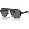 Versace Sonnenbrille VE2199-100281-57 Occhiali da Sole, Multicolore (Mehrfarbig), 57.0 Uomo