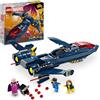 LEGO | Marvel X-Jet di X-Men, Aereo Giocattolo per Bambini e Bambine da 8 Anni in su, Modellino da Costruire di Aeroplano con Minifigure di Supereroi, Regalo per Ragazzi e Ragazze 76281